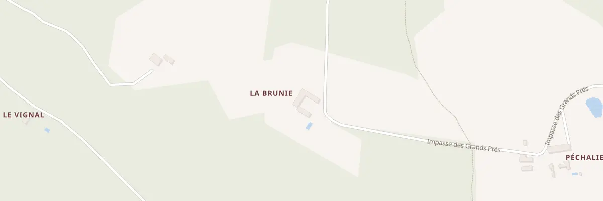 Plan du 1040 Imp des Grands Prés à Saint-Georges-de-Montclard