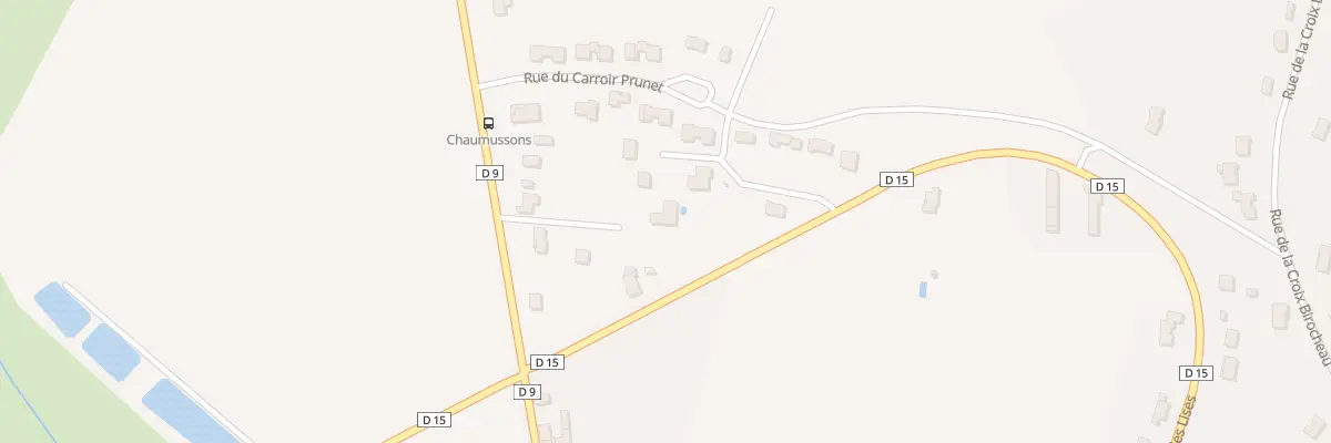 Plan du 27 Rue Perusse des Cars à Monthoiron