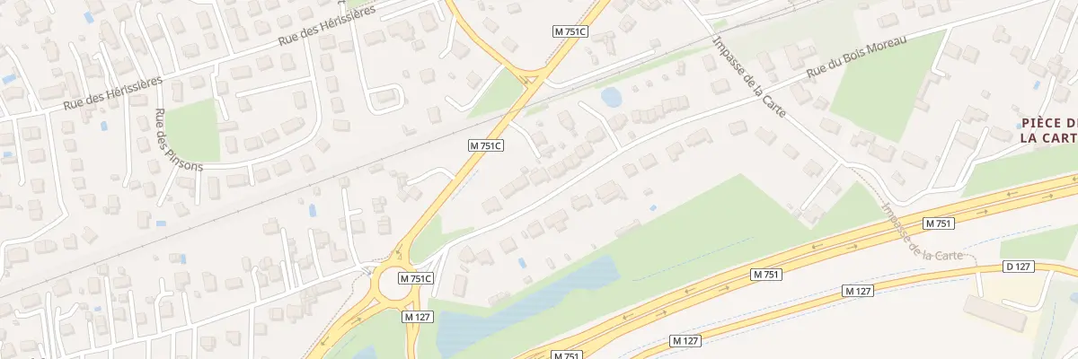 Plan du 13 Rue du Carroi Foin à Ballan-Miré