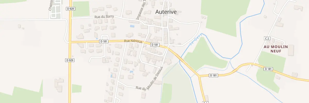 Plan du 4 Imp du Chateau à Auterive