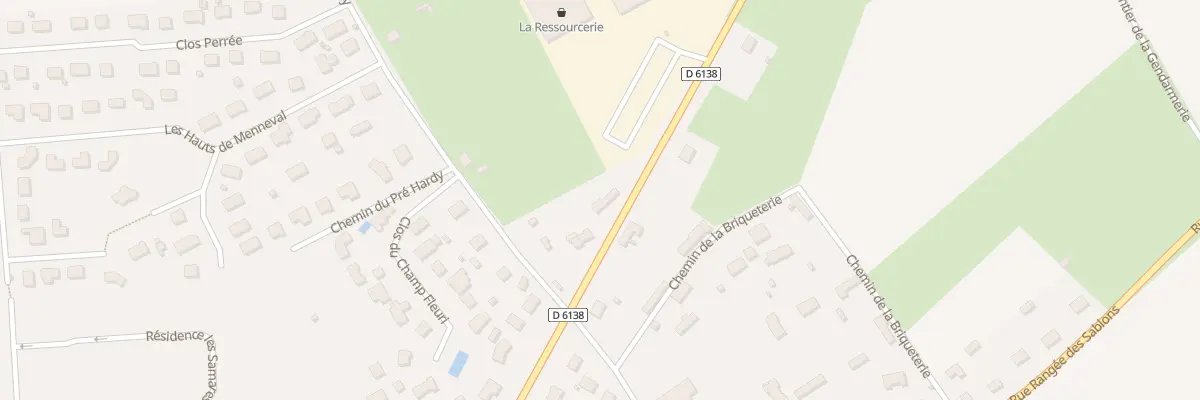Plan du 35 Rte de Rouen à Menneval