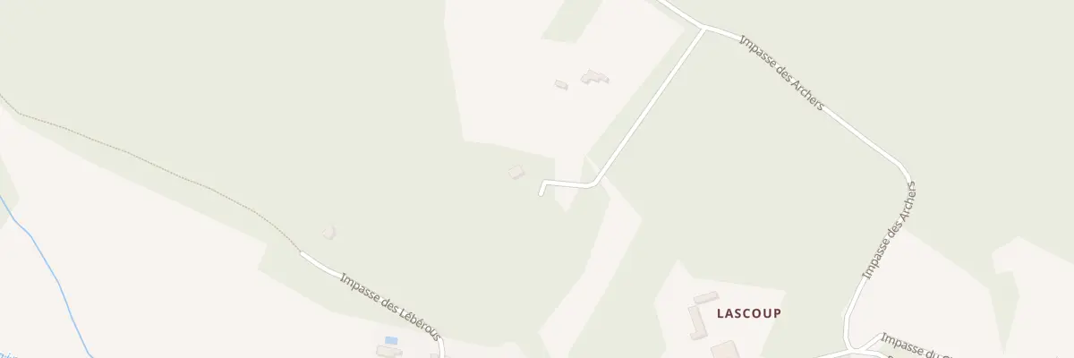 Plan du 929 Imp des Archers à Saint-Georges-de-Montclard