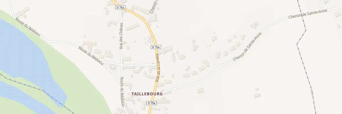 Plan du 1 Chem de Sainte-Anne à Ponlat-Taillebourg