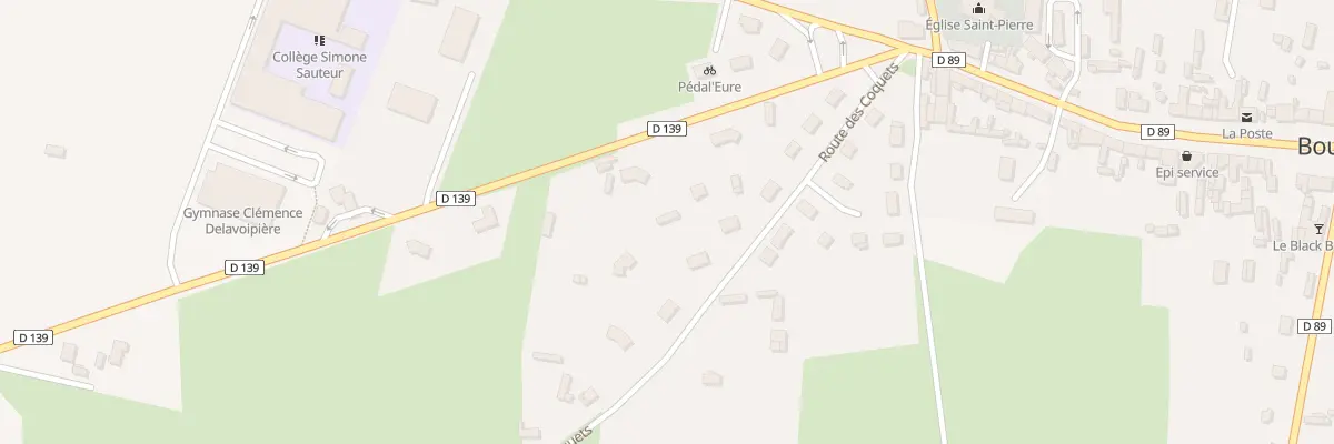 Plan du 171 Rte de Pont Audemer à Bourneville-Sainte-Croix