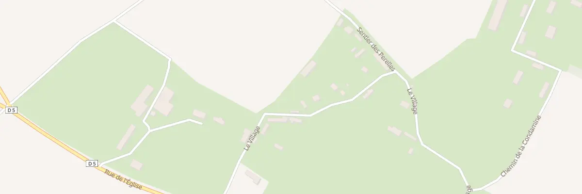 Plan du 548 Le Village à Beuzeville-la-Guérard