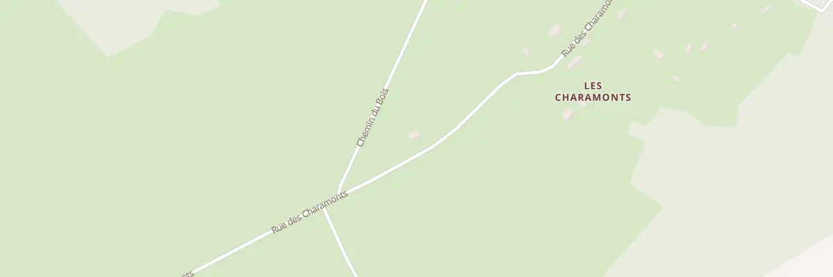 Plan du 633 Rue des Charamonts à Saint-Victor-d’Épine