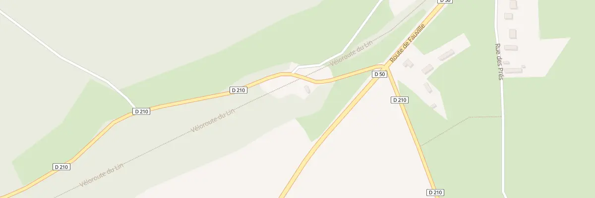 Plan du 1 Rte de Bertheauville à Grainville-la-Teinturière