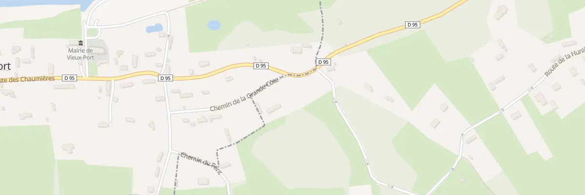 Plan du 61 Che de la Grande Côte à Vieux-Port