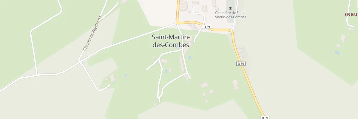 Plan du 2 Le Bourg Ouest à Saint-Martin-des-Combes