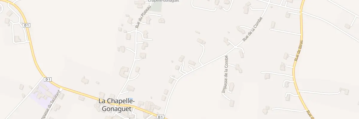 Plan du 141 Rue de la Combe à La Chapelle-Gonaguet