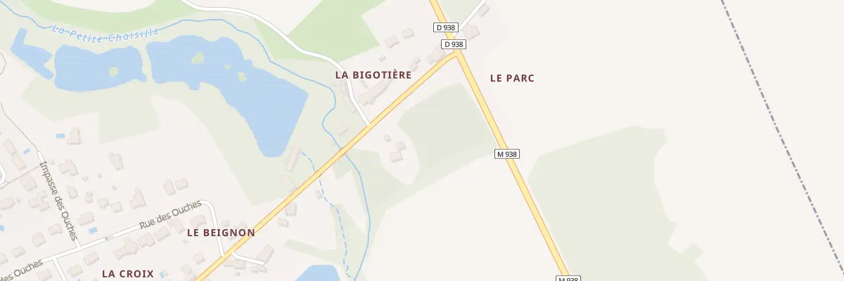 Plan du 21 Rue du Clos Faroux à Charentilly