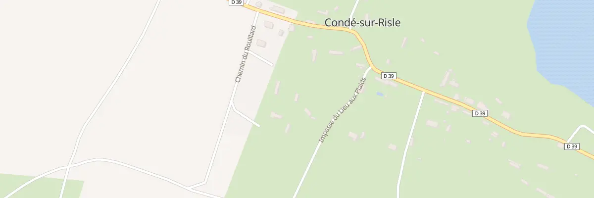 Plan du 8 Imp du Lieu aux Plaids à Condé-sur-Risle