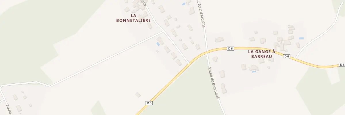 Plan du 3 Rue de la Tenue à Bonnes