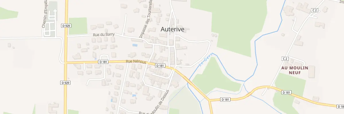Plan du 3 Rue de Las Pachères à Auterive