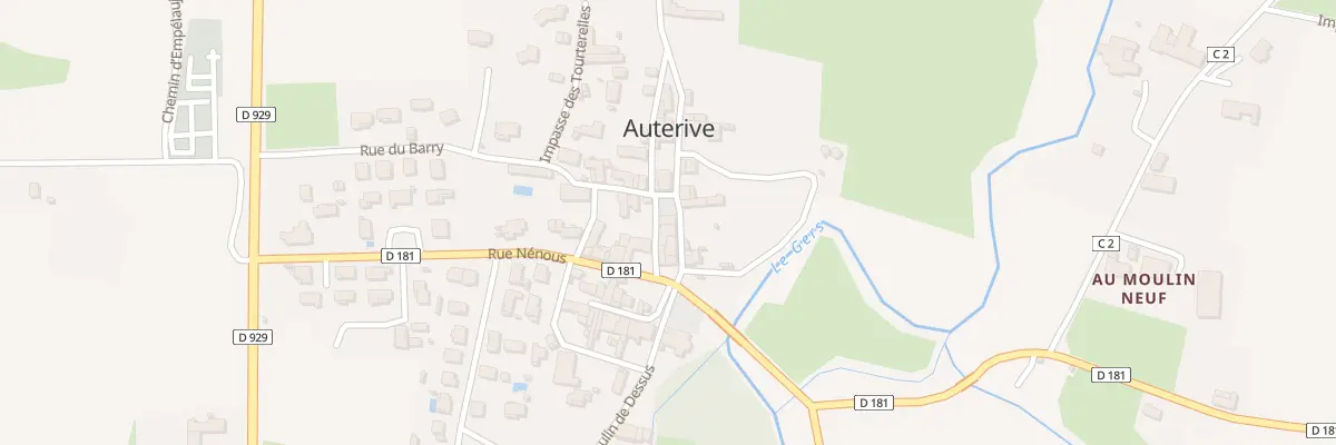 Plan du 5 Rue de Las Pachères à Auterive