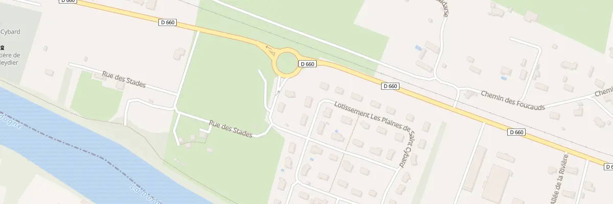 Plan du 131 Saint Cybard à Saint-Laurent-des-Vignes