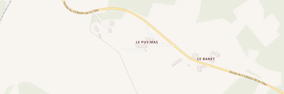Plan du 57 Le Puy Mas à Biras