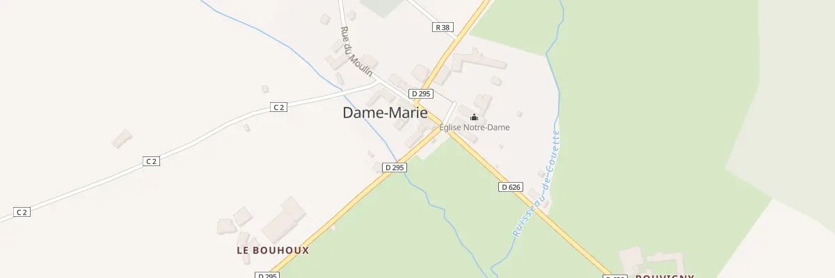Plan du 97 Le Bourg à Dame-Marie