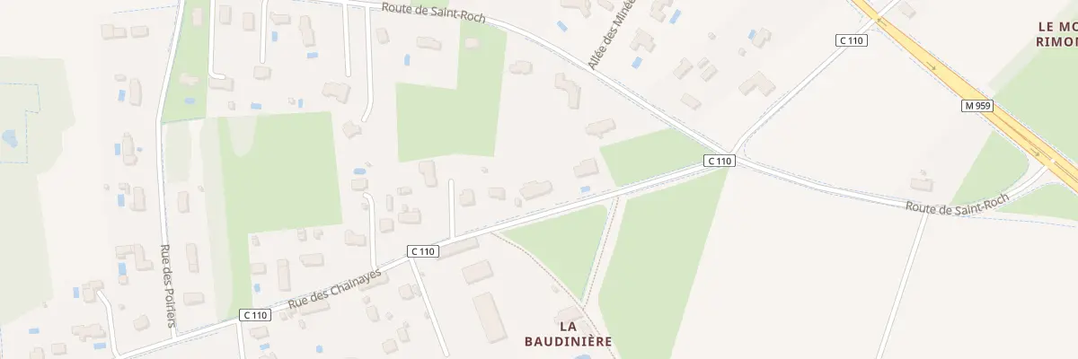 Plan du 11 Rue des Chainayes à La Membrolle-sur-Choisille