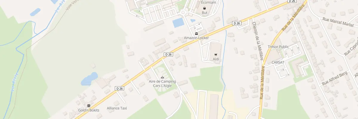 Plan du 9 Av du Mont Saint Michel à L’Aigle