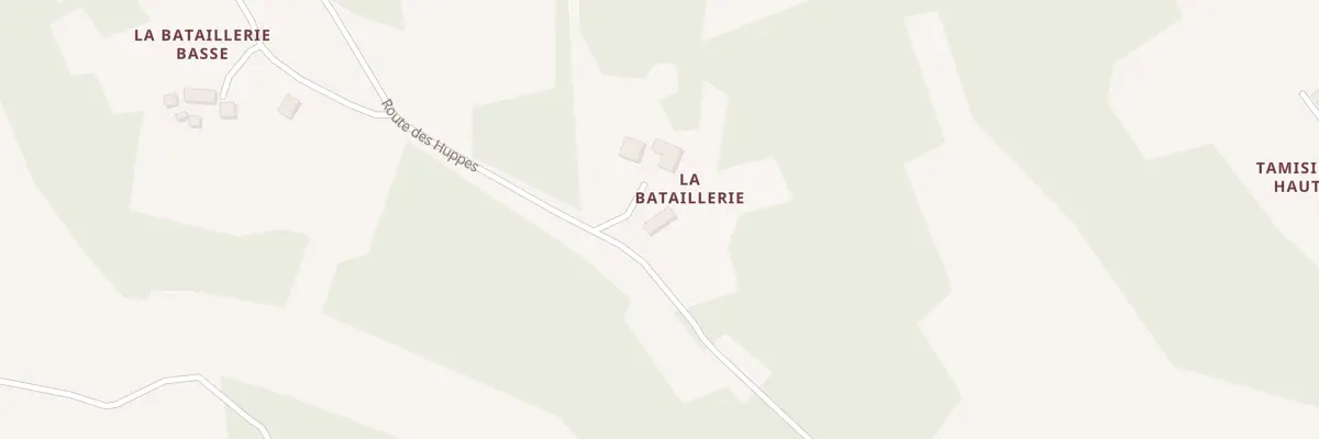 Plan du 82 Bataillerie Haute à Bussac