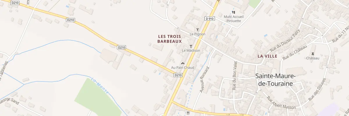 Plan du 60 Av du Gen de Gaulle à Sainte-Maure-de-Touraine