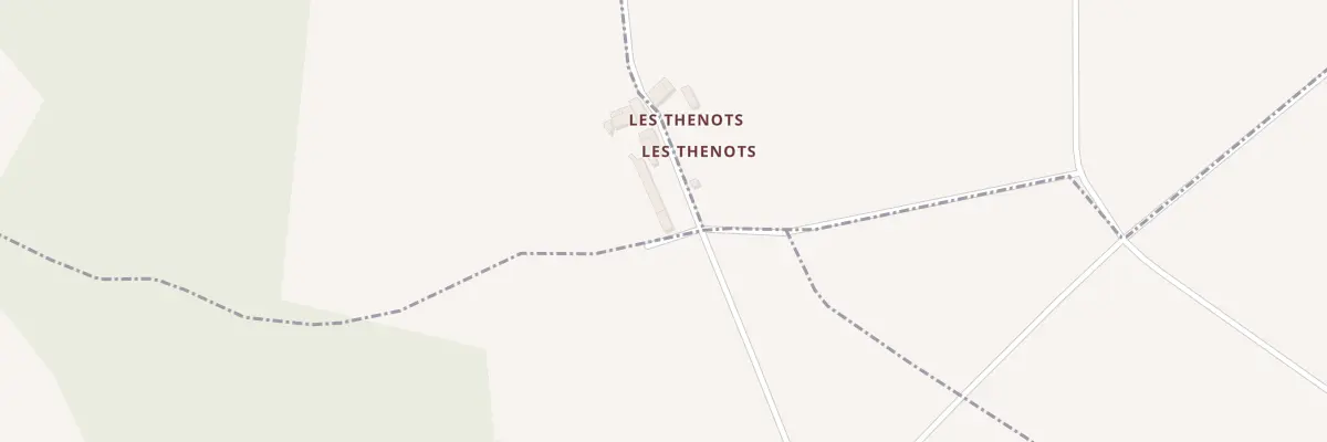 Plan du 1 Rue des Thenots à Ingrandes
