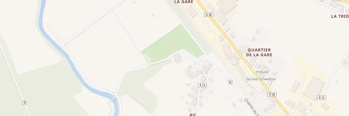 Plan du 5891 Au Pradoulin à Lectoure