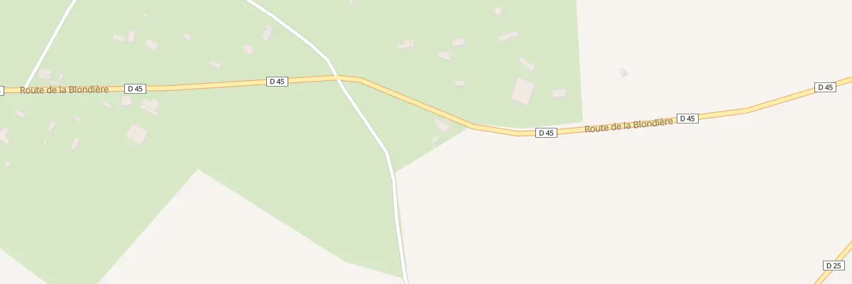 Plan du 634 Rte de la Blondeliere à La Haye-Saint-Sylvestre