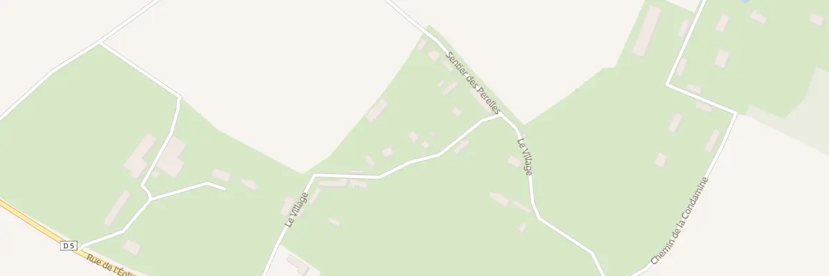 Plan du 480 Le Village à Beuzeville-la-Guérard