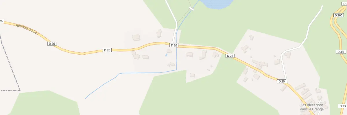 Plan du 23 Av du Lac à Barbazan