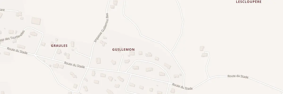 Plan du 278 Guillemon à Laugnac
