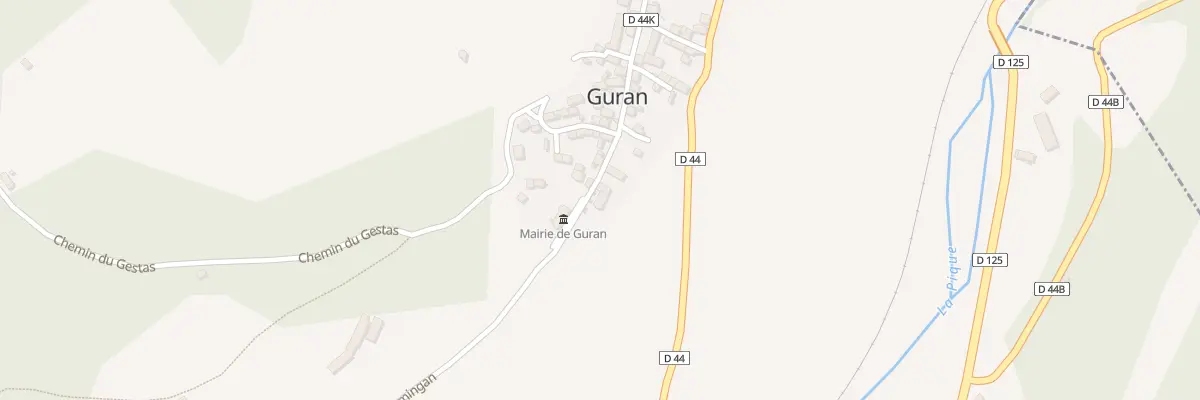 Plan du 31 Le Village à Guran
