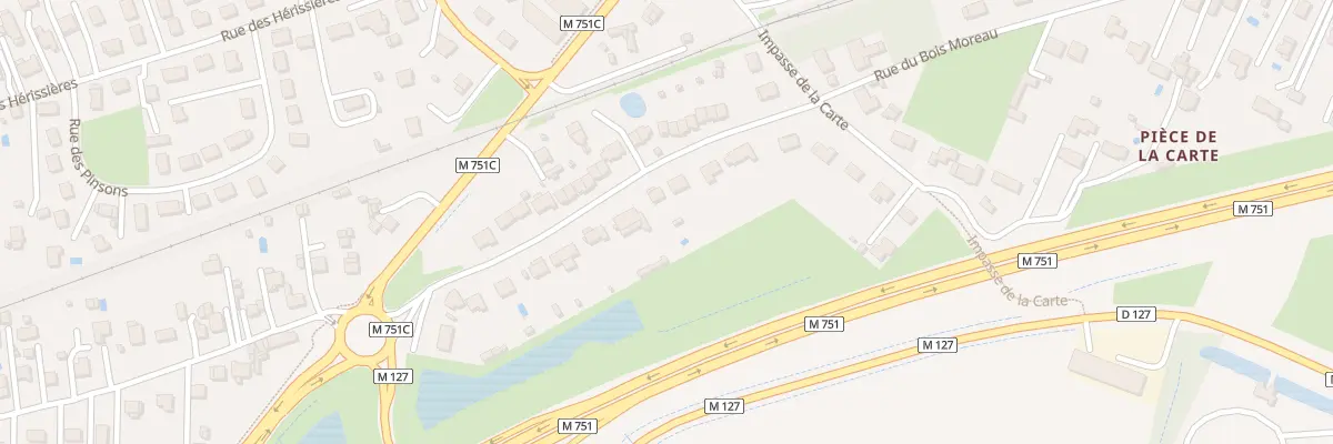 Plan du 10 Rue du Carroi Foin à Ballan-Miré