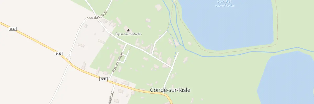 Plan du 27 Rue du Village à Condé-sur-Risle