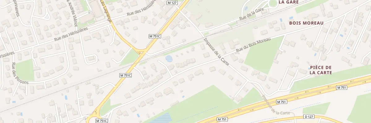 Plan du 5A Rue du Carroi Foin à Ballan-Miré
