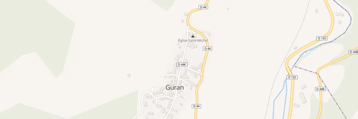 Plan du 16 Le Village à Guran