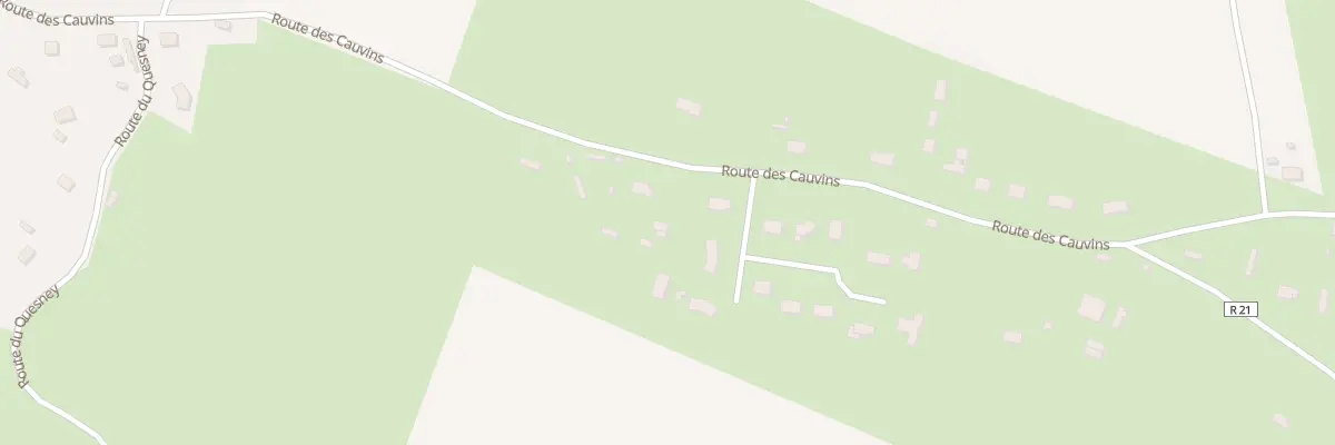 Plan du 19 Rte des Cauvins à Valletot