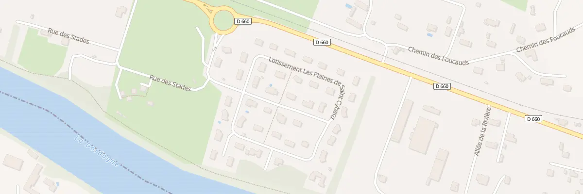 Plan du 18 Saint Cybard à Mouleydier