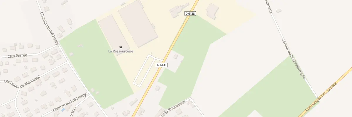 Plan du 32 Rte de Rouen à Menneval