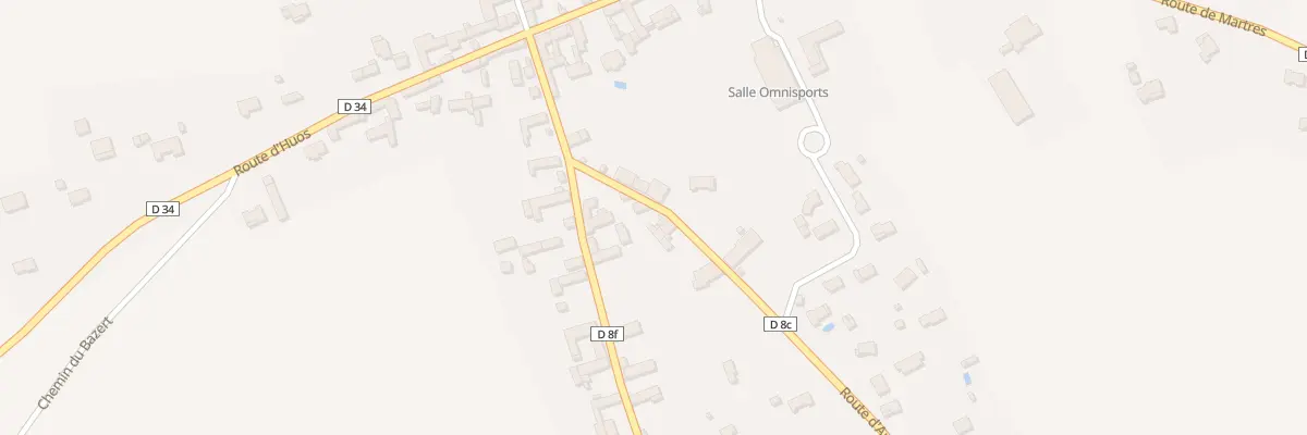 Plan du 5 Rte d’Ardiège à Pointis-de-Rivière