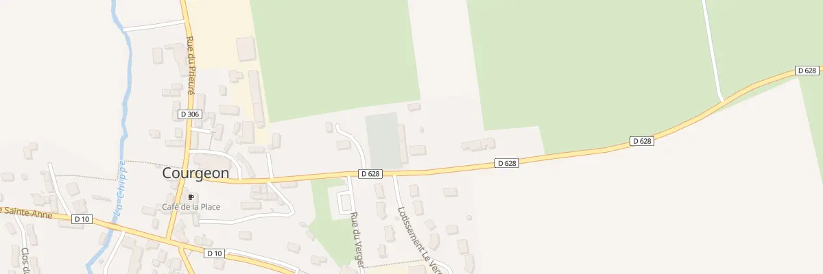 Plan du 5 Rue des Marronniers à Courgeon