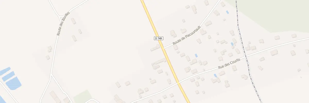 Plan du 4 Rte de Chauvigny à Bonnes