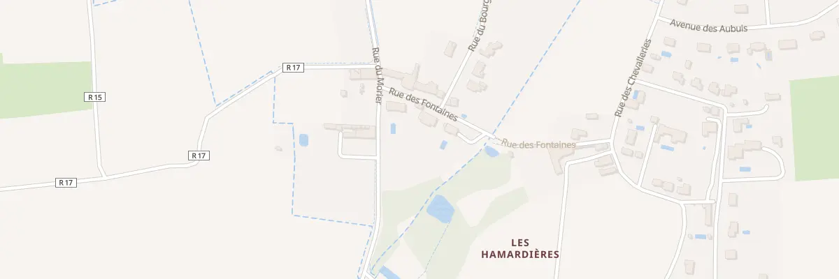 Plan du 27 Rue des Fontaines à Fondettes