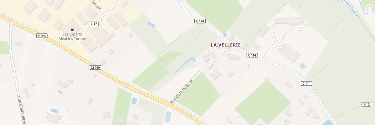 Plan du 2 Rue de la Vellerie à La Membrolle-sur-Choisille