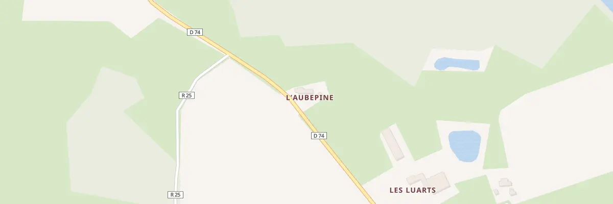 Plan du 5001 L’Aubepine à Coudrecieux