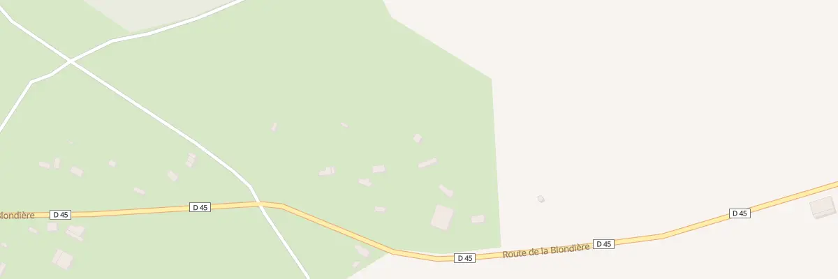 Plan du 621 Rte de la Blondeliere à La Haye-Saint-Sylvestre