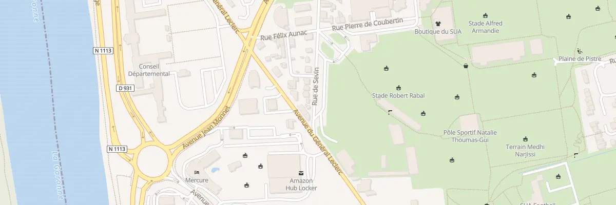 Plan du 1B Rue de Sevin à Agen