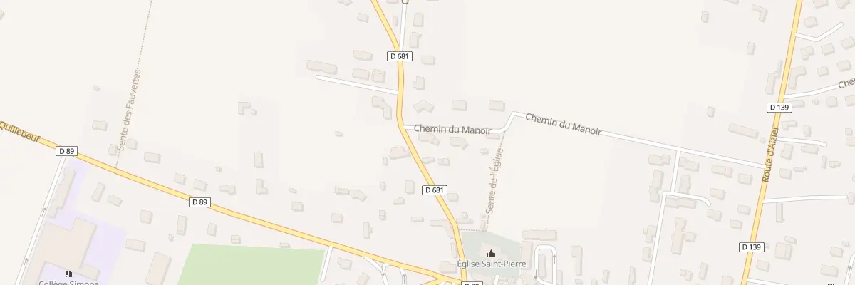 Plan du 373 Che du Manoir à Bourneville-Sainte-Croix