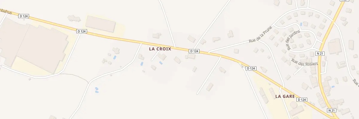 Plan du 463 La Croix à Cancon